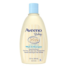 Load image into Gallery viewer, Aveeno Baby Wash and Shampoo - 12.0 oz.