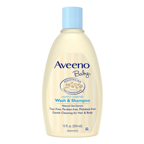 Aveeno Baby Wash and Shampoo - 12.0 oz.