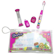 Load image into Gallery viewer, Brush Buddies, Shopkins, Toothbrushing Travel Kit, 5 Piece Kit