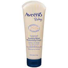 Load image into Gallery viewer, Aveeno Baby, Soothing Relief Moisturizing Cream, Fragrance-Free, 8 oz (226 g)