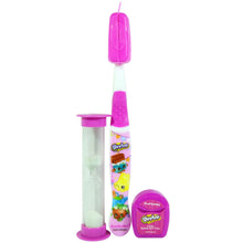 Load image into Gallery viewer, Brush Buddies, Shopkins, Toothbrushing Travel Kit, 5 Piece Kit