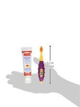 Load image into Gallery viewer, NUK, Grins &amp; Giggles Toddler Toothbrush Set, 12+ Months, 1 Cleanser &amp; 1 Brush (Pink)