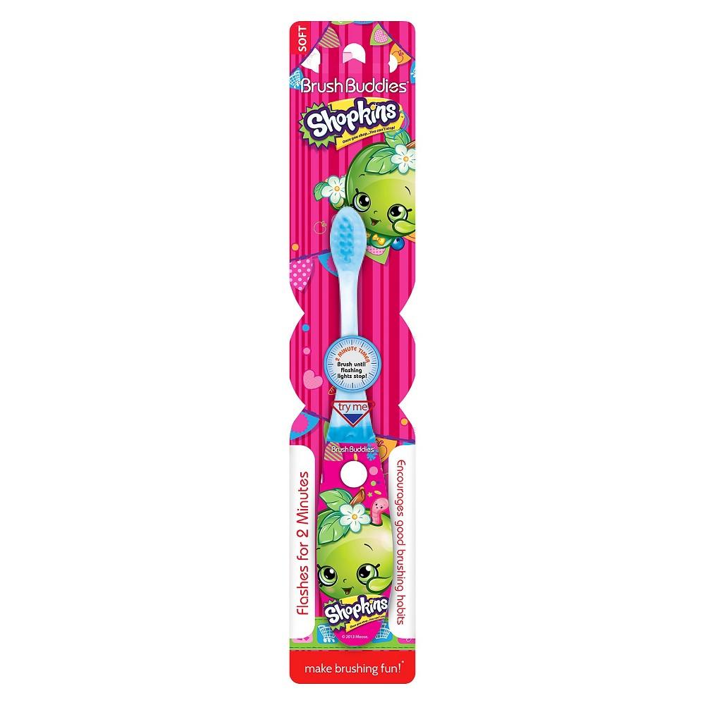 Brush Buddies, Shopkin Toothbrush, With Timer, Soft, 1 Toothbrush