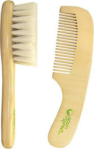 Green Sprouts, Brush & Comb Set, 2 Piece Set