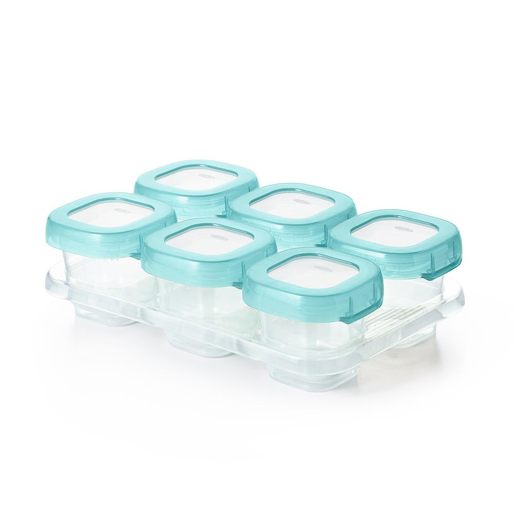 OXO TOT - Baby Blocks Freezer Storage Containers (2 oz)-Aqua – movenpicker
