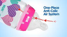 Load image into Gallery viewer, NUK, Hearts Baby Bottle with Perfect Fit Nipple, Slow Flow, 5 Ounces, 3 Pack
