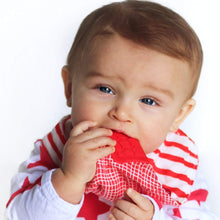 Load image into Gallery viewer, Nuby - Reversible 100% Natural Cotton Muslin 2 Piece Teething Bib