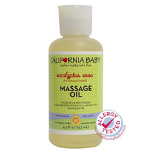 Load image into Gallery viewer, California Baby Massage Oil Eucalyptus Ease - 133mL