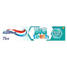 Load image into Gallery viewer, Aquafresh Big Teeth 6-8Yrs Toothpaste 75Ml