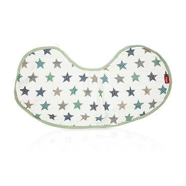 Nuby - Muslin Large Shoulder Bib with Snap Closure