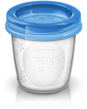 Load image into Gallery viewer, Philips AVENT Breast Milk Storage Cups, 6 Ounce (Pack of 10)
