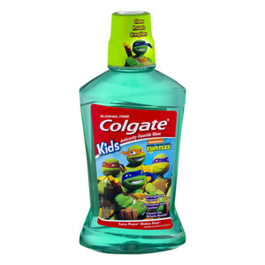 Colgate Kids Mouthwash, Teenage Mutant Ninja Turtles - 500mL, 16.9 fl oz