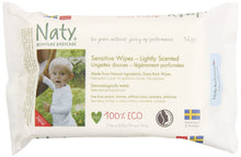 Load image into Gallery viewer, Naty, Sensitive Wipes, lightly Scented, 56 Wipes