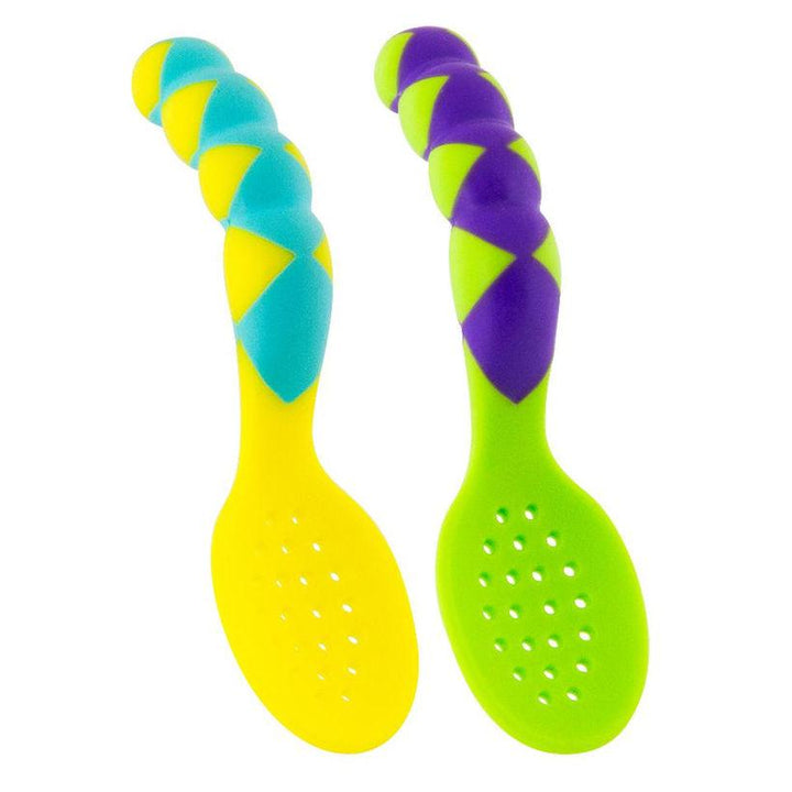 Sound Less Spoon Sassy, Less Mess 2 Pack Toddler Spoons – movenpicker